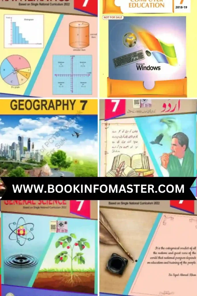 Class 7 | All Punjab Curriculum and Textbook Board, class 7 textbook, 7th class books, class 7 maths