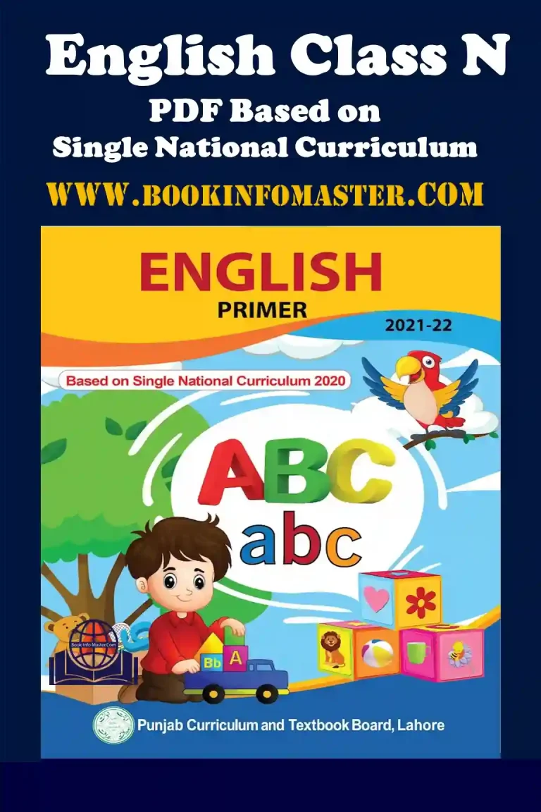 English Class Nursery | Single National Curriculum – Punjab Textbook Board, elearn punjab books download, snc curriculum, national single curriculum, snc books pdf